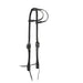 Black Double Ear Headstall