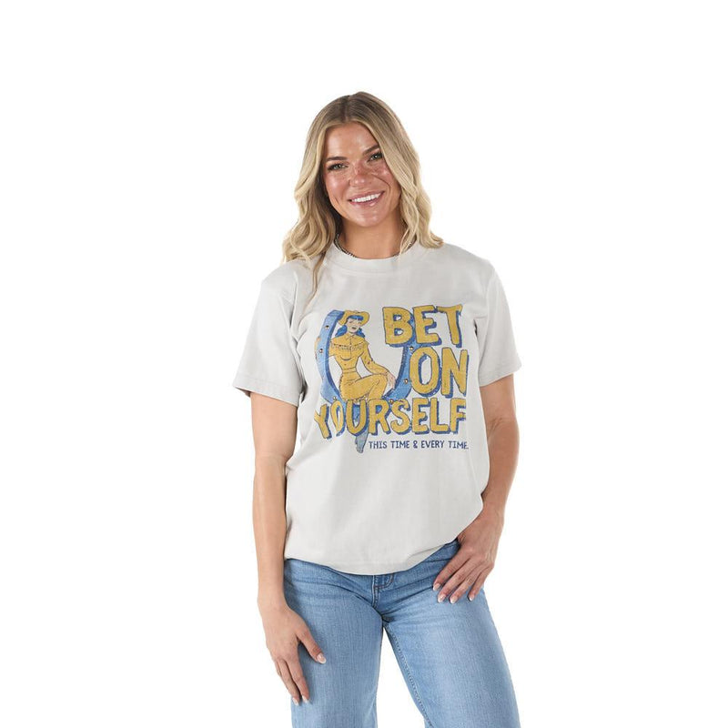 Lunar Rock Bet On Yourself Tee Shirt