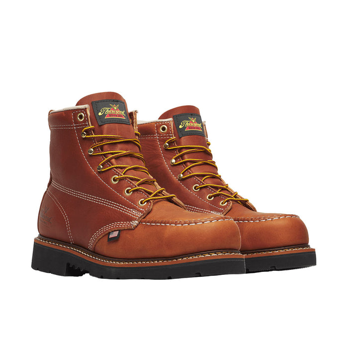 Men's American Heritage 6In Lace Up Steel Moc Toe Work Boot