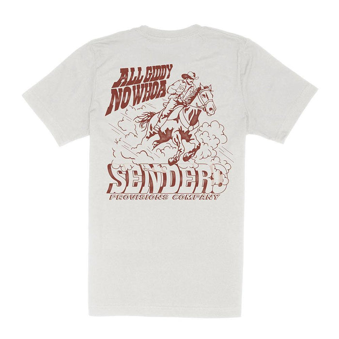 Men's Vintage White All Giddy No Whoa Tee Shirt
