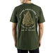 Men's Army Green Sendero Head Tee Shirt