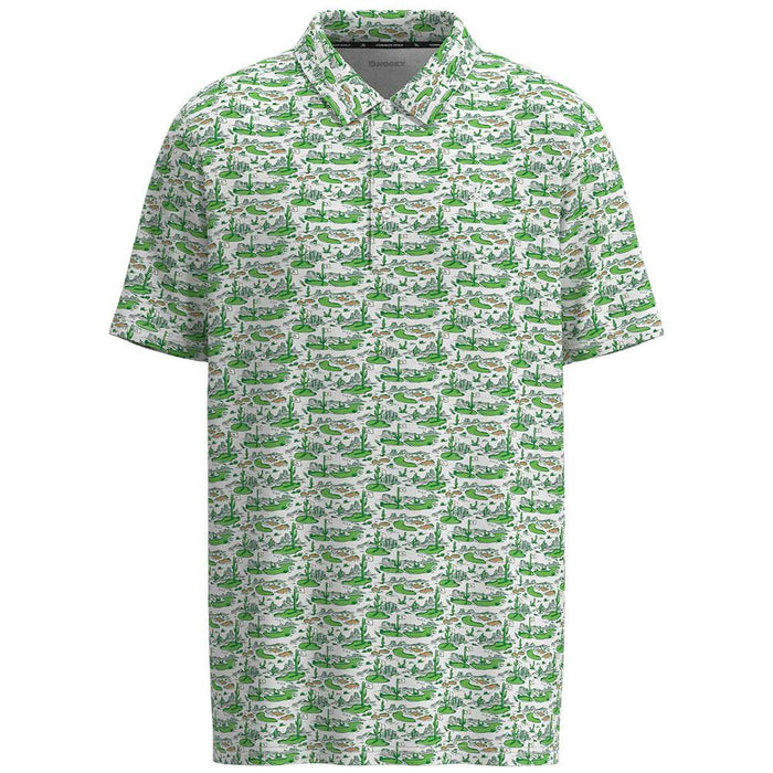 Men's Weekender Green Polo