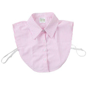 Pink & White Striped Collar