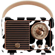 Cow Print Vintage Speaker