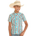 Boy's Aztec Ripstop Tek Western Shirt