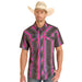 Men's Black Stripe Tek Western Shirt