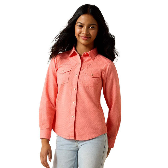Girl's Shell Pink Amanda Shirt