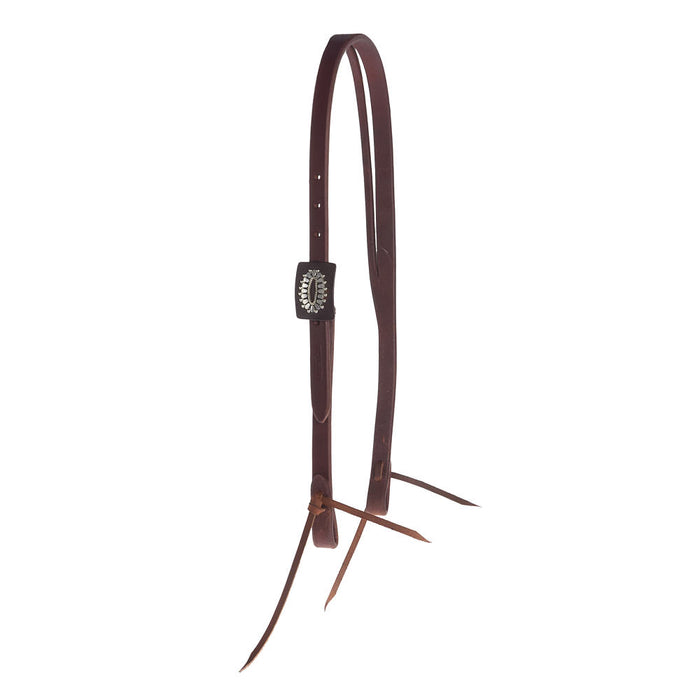 Silver Navajo 3/4inch Slit Ear Headstall