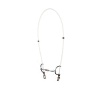 Smooth 3pc Rope Draw Bit Headstall