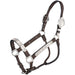 Silver Royal Berry Edge Scroll Dark Oil Show Halter
