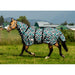 Turquoise Glass Fly Sheet with Attached Neck and Belly Band