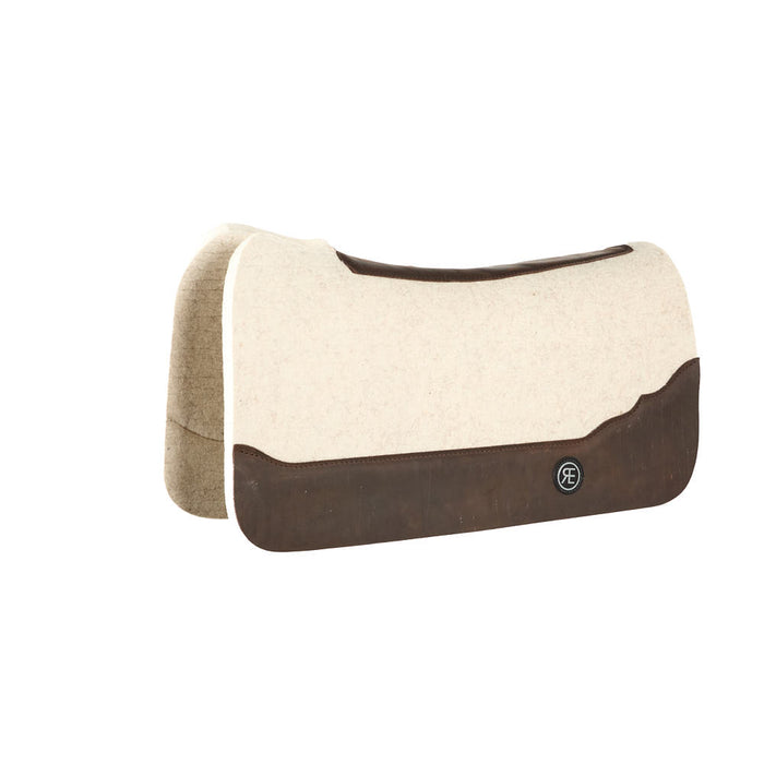Apex Performance 3/4 Inch Wither Relief Natural Felt Saddle Pad