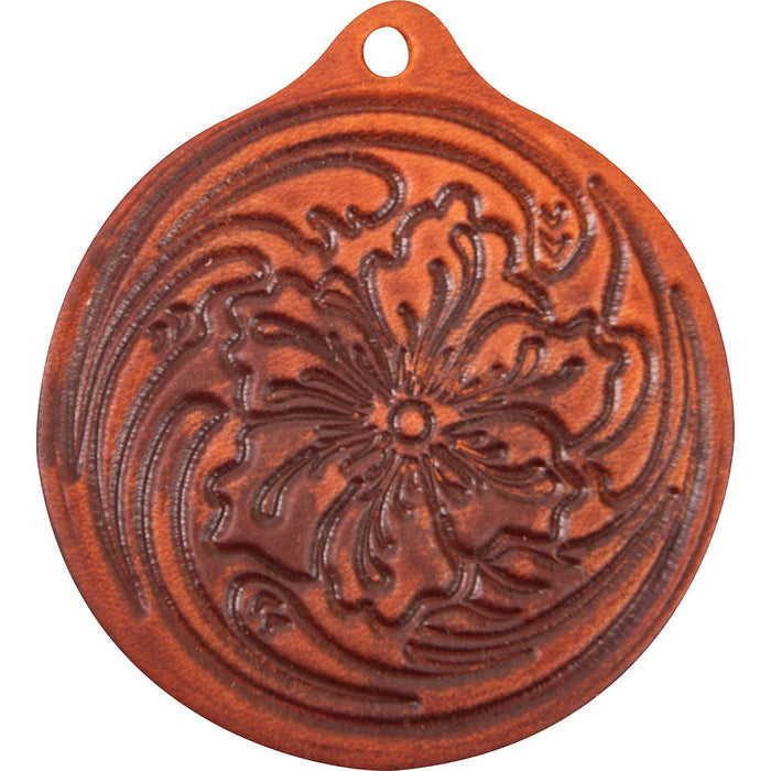 Floral Leather Air Freshner