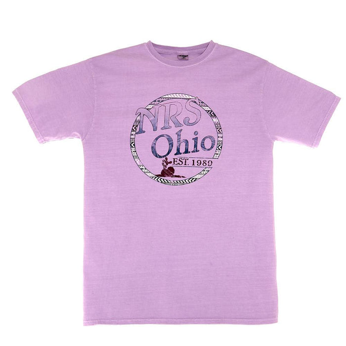 Ohio Wisteria Aztec Border Logo Tee Shirt