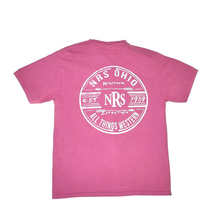 Ohio Western Lifestyle Dusty Rose Tee Shirt