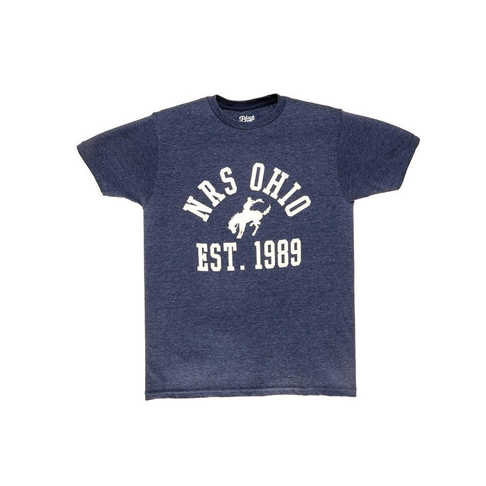 Ohio Bucking Horse Navy Tee Shirt