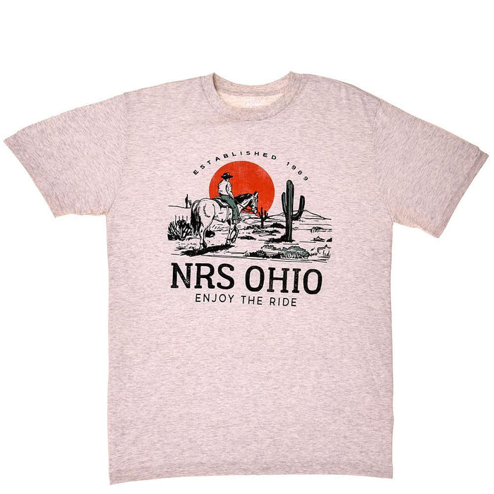 Ohio Enjoy The Ride Oatmeal Tee Shirt