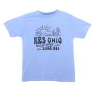 Ohio All Things Western Cornflower Blue Tee Shirt