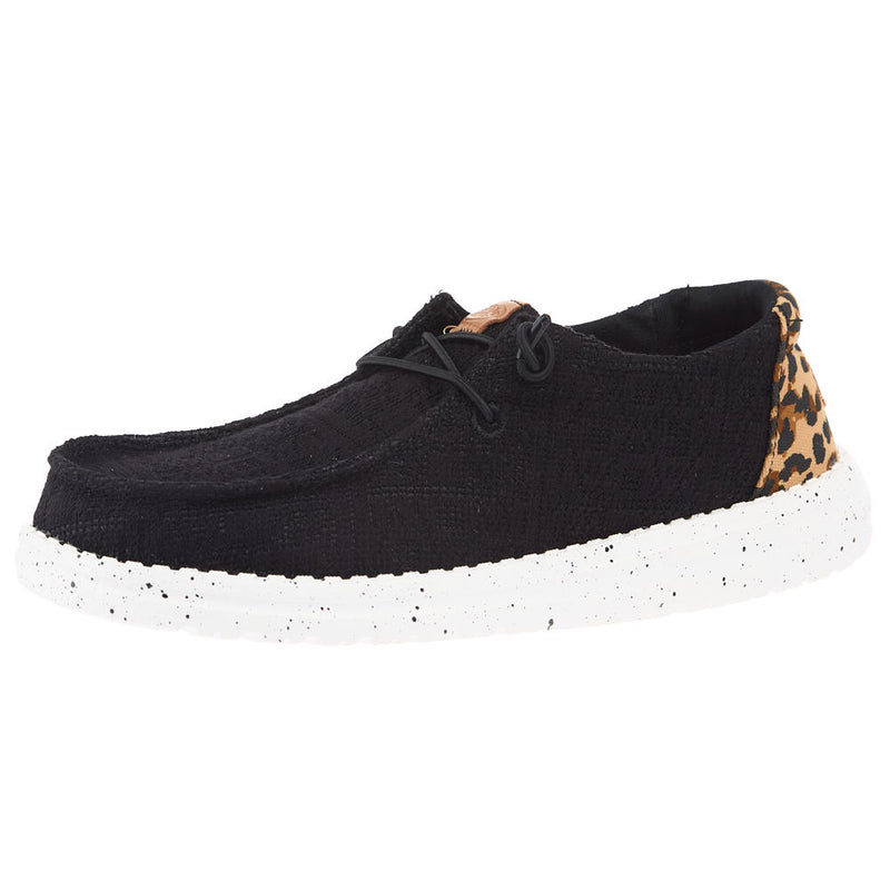 Women's Wendy Wildcat Black And Leopard