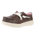 Toddler's Lil Stomper Hilo Brown Floral Shoes