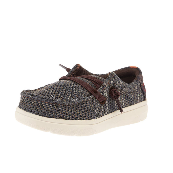 Toddler's Lil Stompers Hilo Brown Aztec Shoes
