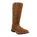 Men's UltralightBrown Square Toe 16in Snake Boot