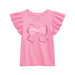 Pink Sparkly Bow Shirt