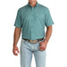 Men's Teal ArenaFlex Short Sleeve Shirt