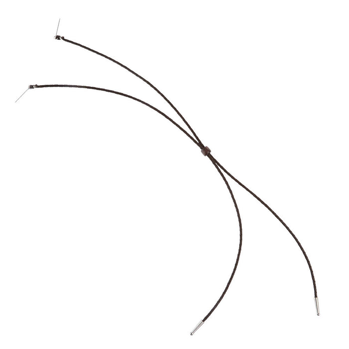 Brown Leather Stampede String