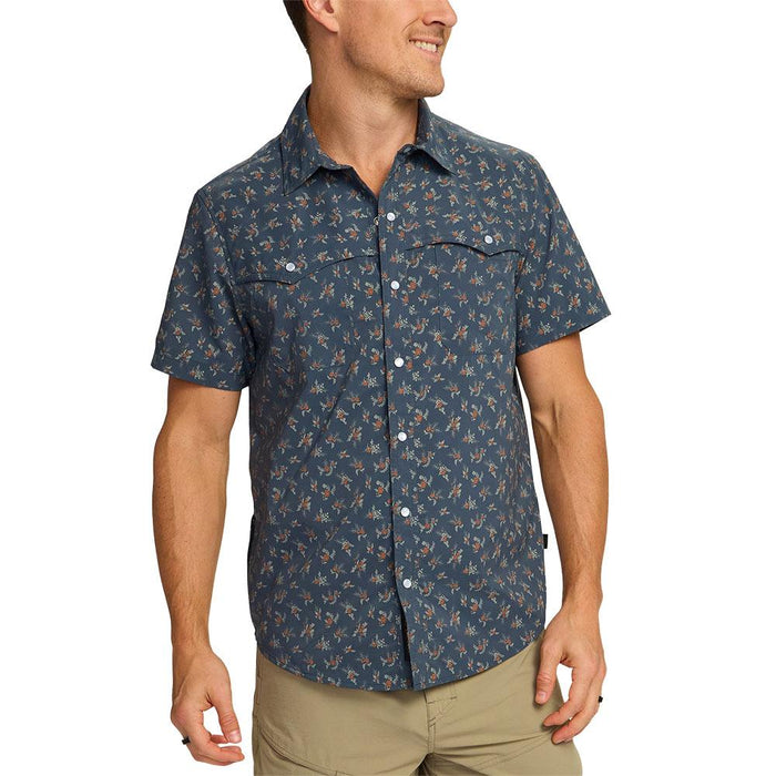 Men's Open Country Tech Rancher Floral Slate Shirt