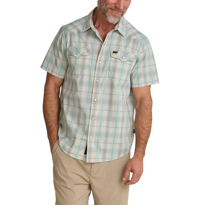 H Bar Prairie Plaid Seafoam Shirt
