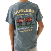 Boy's Cattle Ranch Grey Tee Shirt