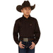 Boy's Solid Brown Shirt
