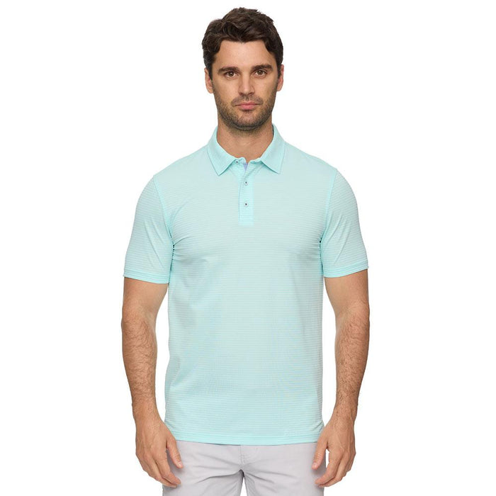 Men's Baldwin Striped Performance Polo