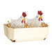 Tortoise White Chicken Salt/Pepper Set