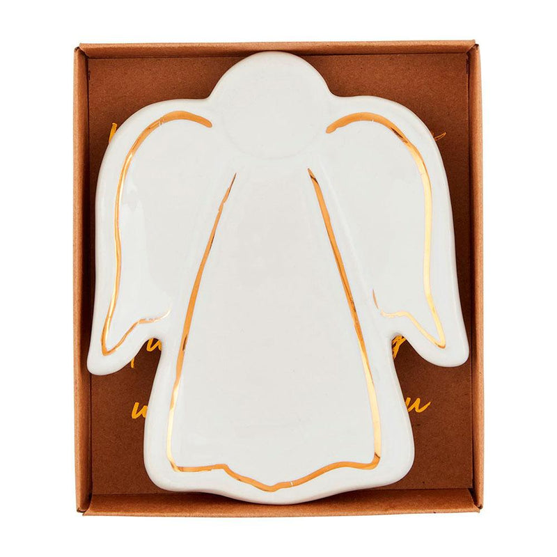 Long Angel Wings Tidbit Dish