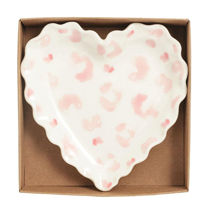 Pink Leopard Tidbit Dish