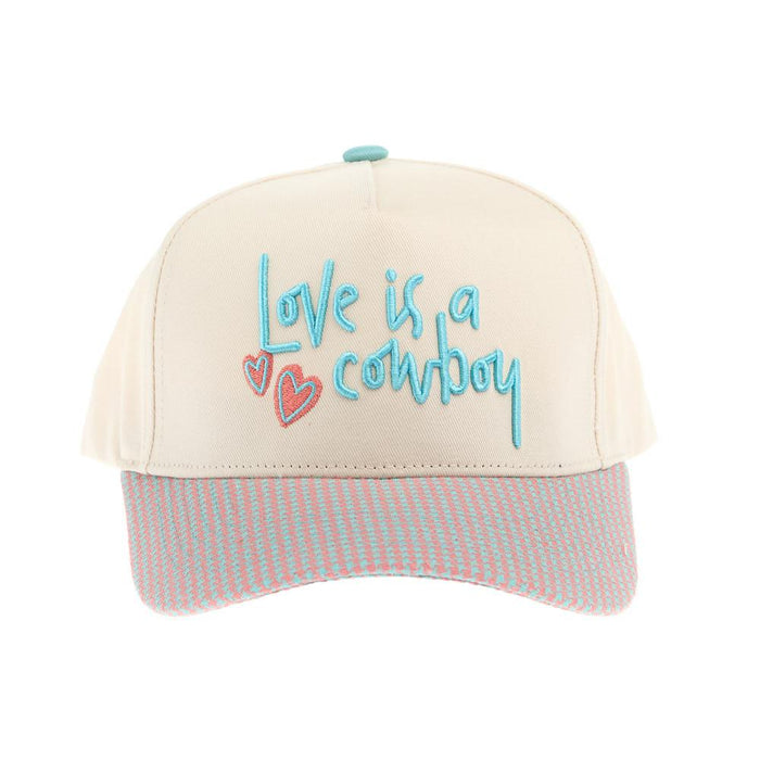 Women's Love Is A Cowboy Cap