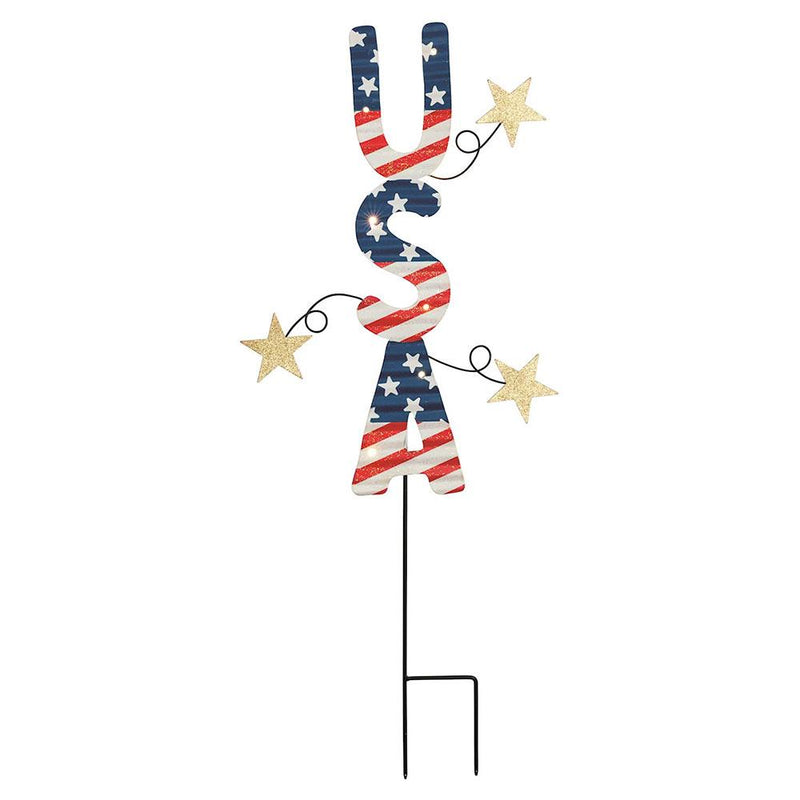 USA Americana Yard Stake