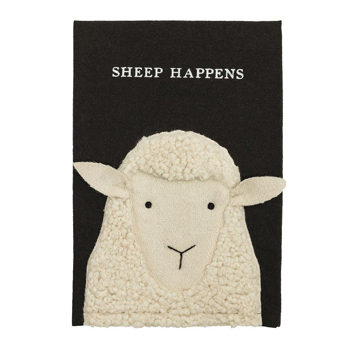 Embroidered Farm Sheep Towel