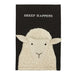 Embroidered Farm Sheep Towel