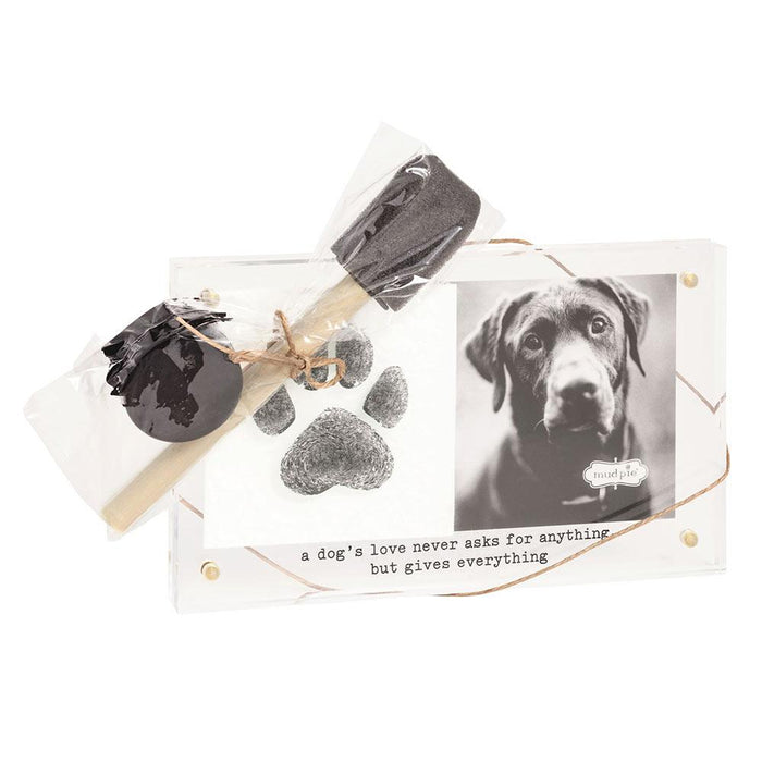 Paw Print Keepsake Frame