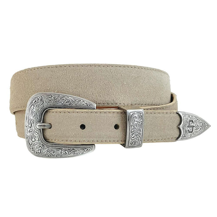 Women's Khaki Leather Belt