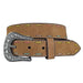 Girl's Rainbow Hand Laced Brown Belt