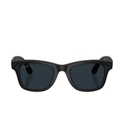 Meta Wayfarer Matte Black Grey Lens