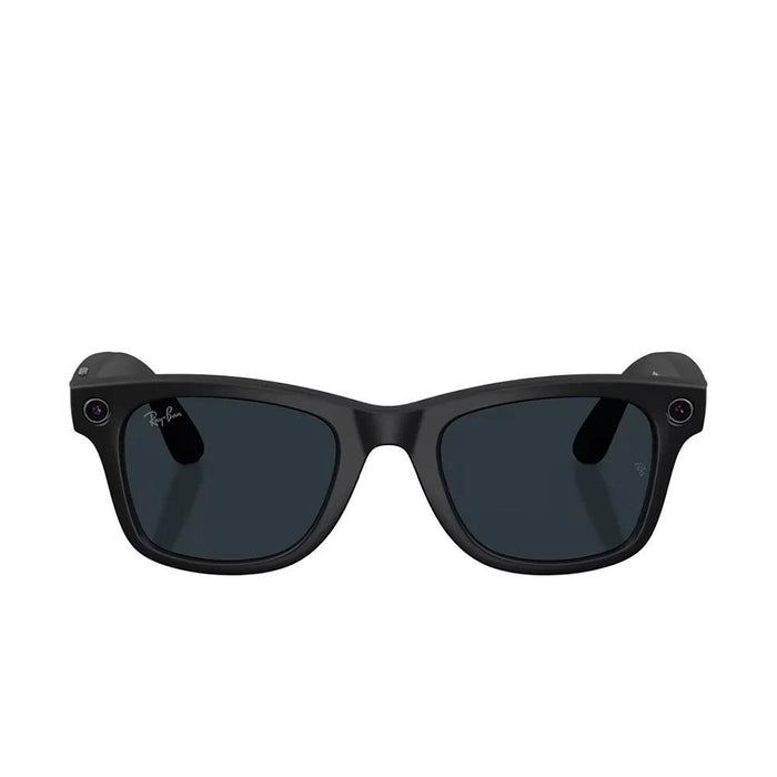 Meta Wayfarer Matte Black Grey Lens