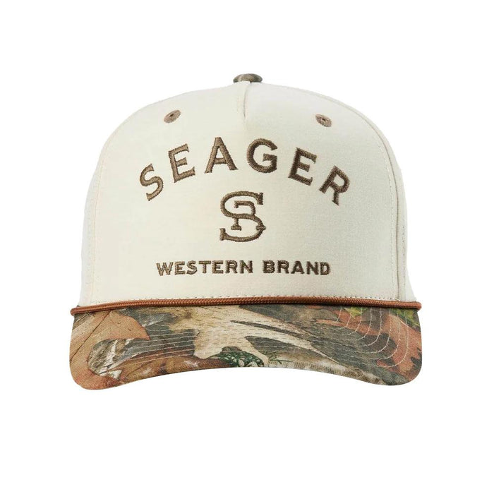 Men's Cream & Camo Branded Cap