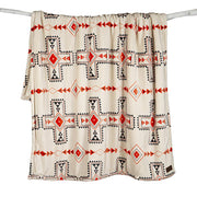 Wrangler Santa Fe Sun Plush Sherpa Throw 54x68