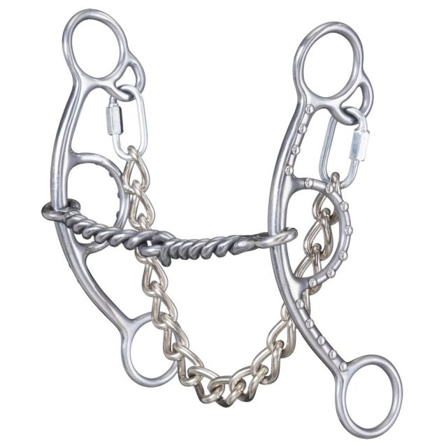 Sweet Iron Twisted Wire Short Shank Snaffle Bit