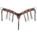 Brown Buckstitch Breast Collar